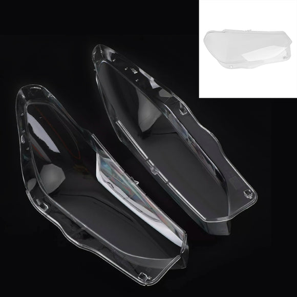 2PCS Front Headlight Glass Clear Cover For BMW X3 X4 G01 G02 G08 2018-2021