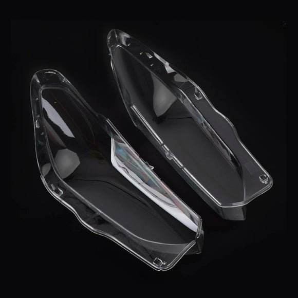 2PCS Front Headlight Glass Clear Cover For BMW X3 X4 G01 G02 G08 2018-2021