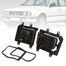 Par de luces antiniebla del parachoques delantero LH RH sin bombillas para BMW E30 Serie 3 1985-1993-2