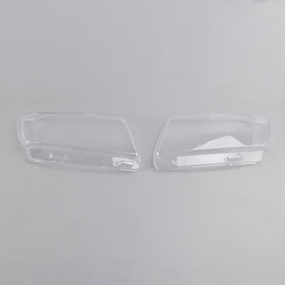 2pcs Headlight Lens Shell Cover Clear For Jeep Grand Cherokee 2011-2013