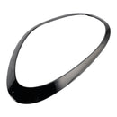 2 uds. Anillo ornamental de faros delanteros negros brillantes para Mini Cooper Countryman R60-10
