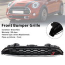 Grade dianteira preta 51137335528 da grade da malha cabe mini cooper f55 f56 f57 2014-2021-1