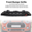 Grade dianteira preta 51137335528 da grade da malha cabe mini cooper f55 f56 f57 2014-2021-4