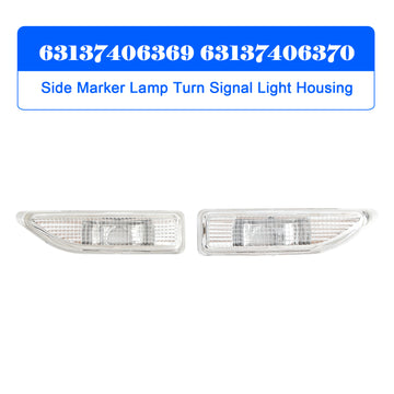 Pair Turn Signal Light Housing for Mini Countryman Crossover MK II F60 2016-2021