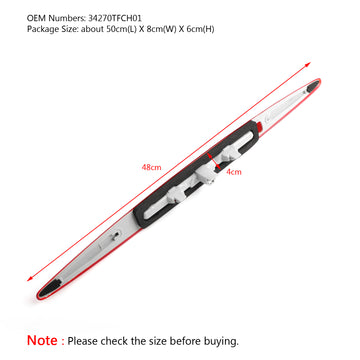 Luz de freno 3RD de montaje alto para coche, auténtica, 34270TFCH01 RD, para Honda CR-V 15-16 - 0
