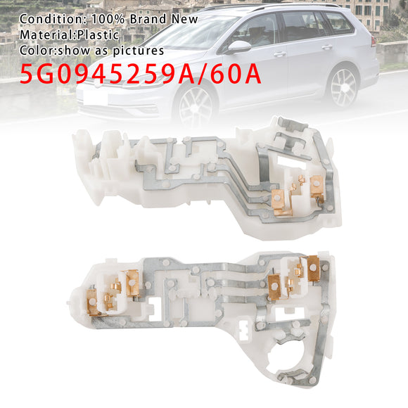 2 Stuks Binnenste Achterlicht Lamp Carrier RHD 5G0945259A/60A Voor VW GOLF 2013-2017