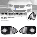 2 uds rejilla de cubierta de luz antiniebla compatible con BMW Serie 1 F20 F21 LCI M-Sport 2015-2019-1