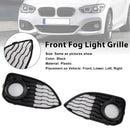 2 uds rejilla de cubierta de luz antiniebla compatible con BMW Serie 1 F20 F21 LCI M-Sport 2015-2019-3