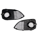 2 uds rejilla de cubierta de luz antiniebla compatible con BMW Serie 1 F20 F21 LCI M-Sport 2015-2019-8