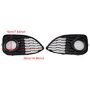 2 uds rejilla de cubierta de luz antiniebla compatible con BMW Serie 1 F20 F21 LCI M-Sport 2015-2019-7