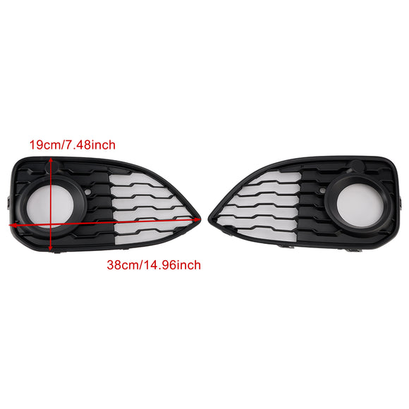 2 uds rejilla de cubierta de luz antiniebla compatible con BMW Serie 1 F20 F21 LCI M-Sport 2015-2019