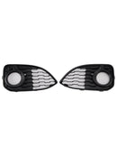 2 uds rejilla de cubierta de luz antiniebla compatible con BMW Serie 1 F20 F21 LCI M-Sport 2015-2019-14