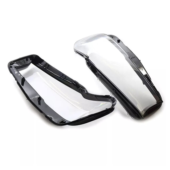2PCS Scheinwerfer Scheinwerfer Objektiv Abdeckung Shell Für BMW 5 SERIES G30 G38 2020-2022