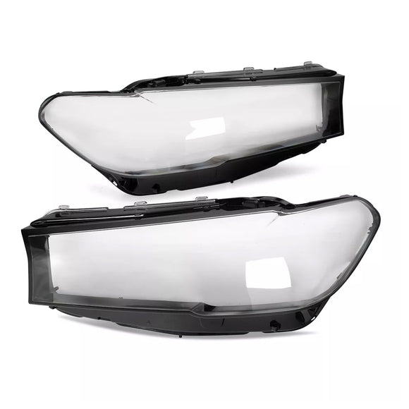 2PCS Scheinwerfer Scheinwerfer Objektiv Abdeckung Shell Für BMW 5 SERIES G30 G38 2020-2022