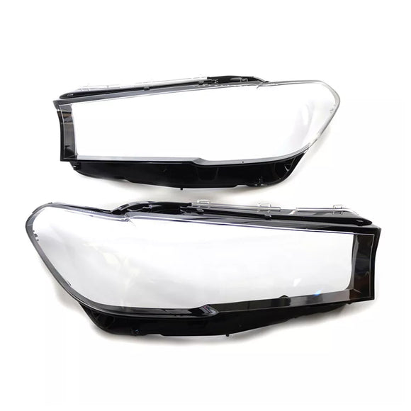 2PCS Scheinwerfer Scheinwerfer Objektiv Abdeckung Shell Für BMW 5 SERIES G30 G38 2020-2022