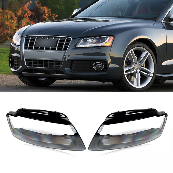 2 STUKS Koplamp Koplamp Lens Cover Shell Voor Audi A5 S5 RS5 2008-2012