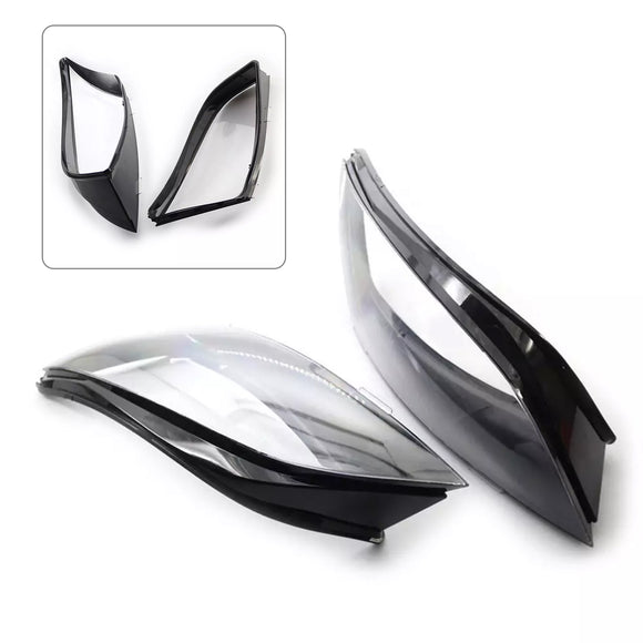 2 uds carcasa de cubierta de lente de faro delantero para AUDI TT 2008-2014