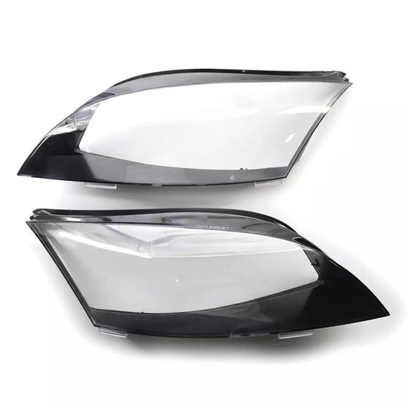 2 uds carcasa de cubierta de lente de faro delantero para AUDI TT 2008-2014