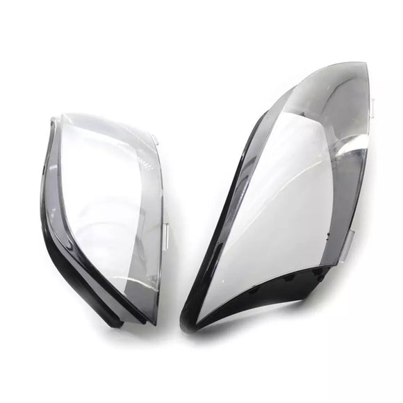 2 uds carcasa de cubierta de lente de faro delantero para AUDI TT 2008-2014