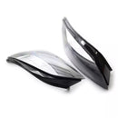 2 uds carcasa de cubierta de lente de faro delantero para AUDI TT 2008-2014-14