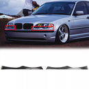 2PCS obere Scheinwerfer-Abdeckstreifen für BMW E46 330i 330Xi 325i 325Xi 2002-2005-3