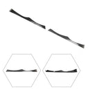 2PCS obere Scheinwerfer-Abdeckstreifen für BMW E46 330i 330Xi 325i 325Xi 2002-2005-6