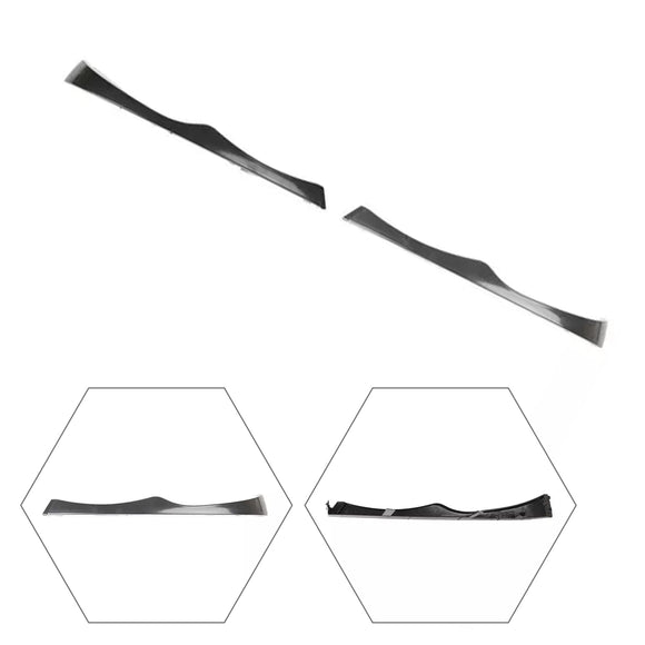 2PCS obere Scheinwerfer-Abdeckstreifen für BMW E46 330i 330Xi 325i 325Xi 2002-2005