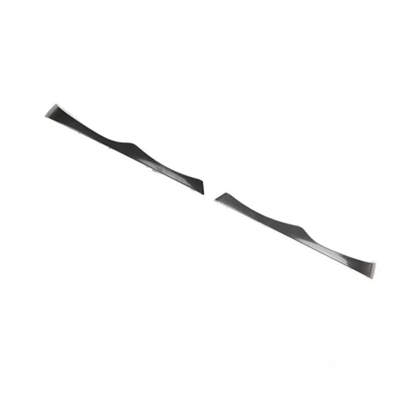 2PCS obere Scheinwerfer-Abdeckstreifen für BMW E46 330i 330Xi 325i 325Xi 2002-2005