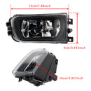 Par de carcasa de lámpara de luz antiniebla del parachoques delantero para BMW E39 serie 5 1995-1998-11