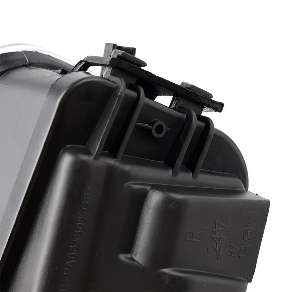 Par de carcasa de lámpara de luz antiniebla del parachoques delantero para BMW E39 serie 5 1995-1998