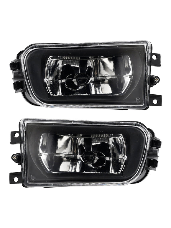 Par de carcasa de lámpara de luz antiniebla del parachoques delantero para BMW E39 serie 5 1995-1998