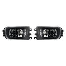 Par de carcasa de lámpara de luz antiniebla del parachoques delantero para BMW E39 serie 5 1995-1998-1