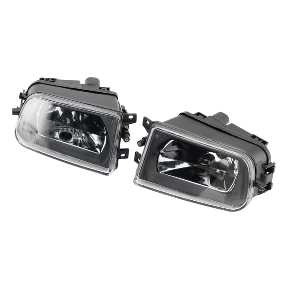 Par de carcasa de lámpara de luz antiniebla del parachoques delantero para BMW E39 serie 5 1995-1998