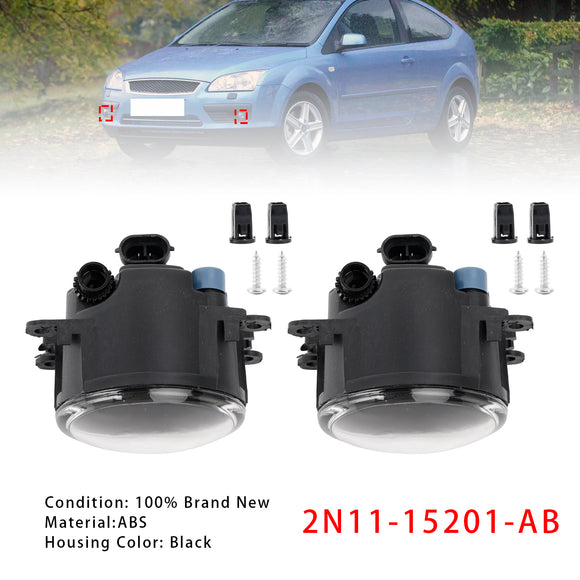 Pair Front Driving Fog Light LH/RH 2N11-15201-AB For Ford Focus 2007-2011