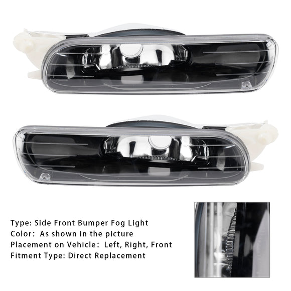 Pair Front Bumper Fog Light Without Blubs  For E46 323i 325i 1998-2001£¨Pre-LCI£©