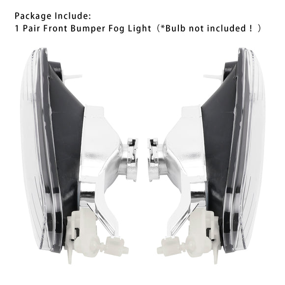 Pair Front Bumper Fog Light Without Blubs  For E46 323i 325i 1998-2001£¨Pre-LCI£©