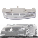 LED Daytime Running Right Fog Lights For Mercedes Benz W204 S204 W212 2007-2014-8