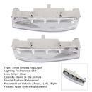 Paire de feux de jour à LED pour Mercedes-Benz W204 S204 W212 2007-2014-7