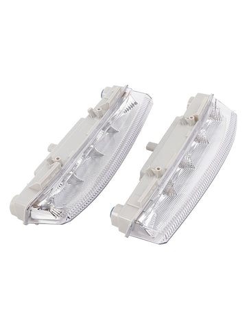 Pair LED Daytime Running Fog Lights  For Mercedes Benz W204 S204 W212 2007-2014
