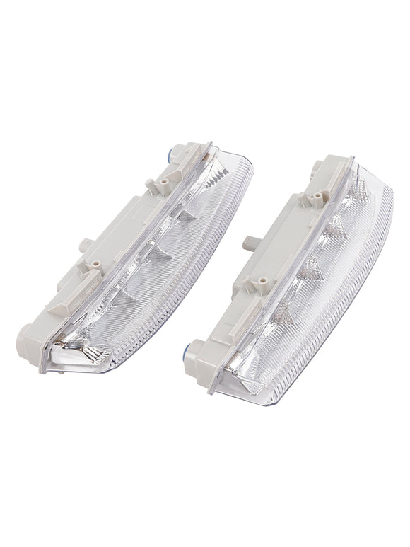 Paire de feux de jour à LED pour Mercedes-Benz W204 S204 W212 2007-2014