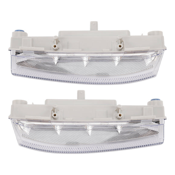 Paire de feux de jour à LED pour Mercedes-Benz W204 S204 W212 2007-2014