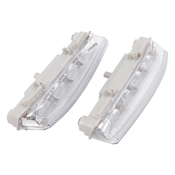 Paire de feux de jour à LED pour Mercedes-Benz W204 S204 W212 2007-2014