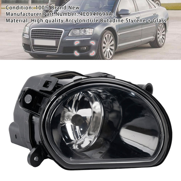 1 Pcs Left Driver Side Front Bumper Fog Light For Audi A8 D3 2004-2007
