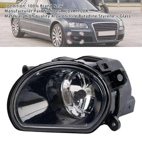 1 stuks rechter bestuurderszijde voorbumper mistlamp voor Audi A8 D3 2004-2007