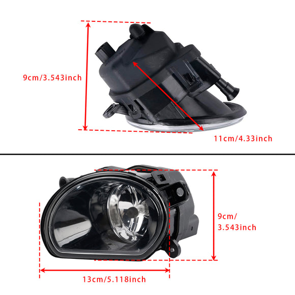 1 stuks rechter bestuurderszijde voorbumper mistlamp voor Audi A8 D3 2004-2007