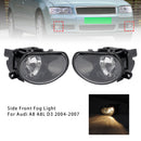 Paire de phares antibrouillard pour pare-chocs avant latéral, pour Audi A8 D3 2004 – 2007 4E0941700A-5