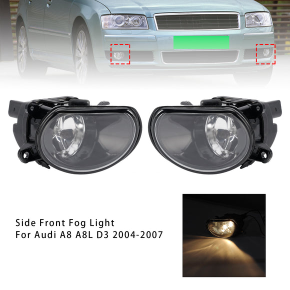 Paire de phares antibrouillard pour pare-chocs avant latéral, pour Audi A8 D3 2004 – 2007 4E0941700A
