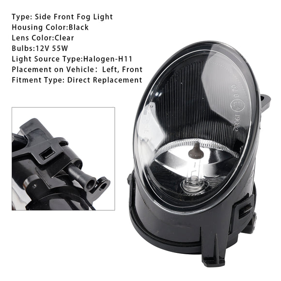 1 kpl Vasen etupuskurin sumuvalo Audi A6 C6 2005 2006 2007 2008