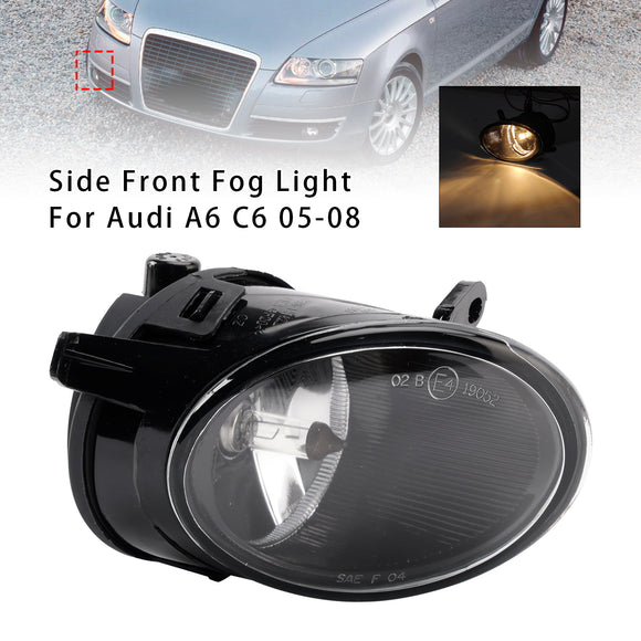 1 kpl Oikea etupuskurin sumuvalo Audi A6 C6 2005 2006 2007 2008