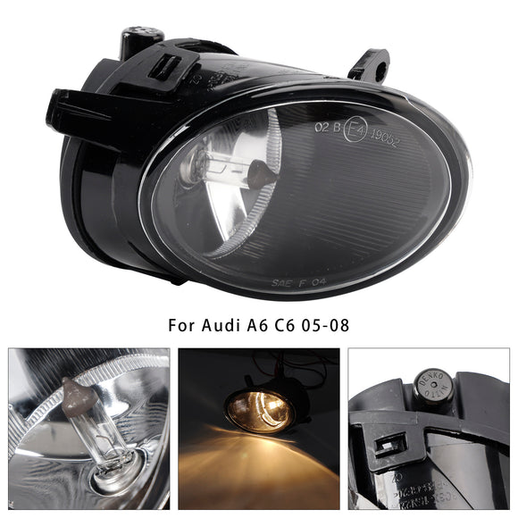 1 kpl Oikea etupuskurin sumuvalo Audi A6 C6 2005 2006 2007 2008